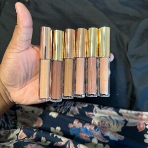 Neutral Nude Liquid Lipstick Set – 6-Pack